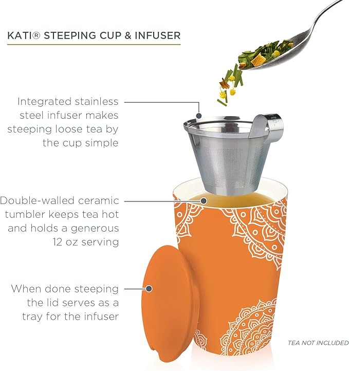 Tea Forte Kati Cup Chakra Chai Tea Infuser Mug