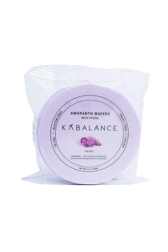 Kabalance Taro Amaranth Wafers