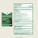 Biofreeze Cool The Pain Relief Patches Long & Extra Large 4ct