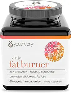 Youtheory Fat Burner Vegetable Capsules 60ct