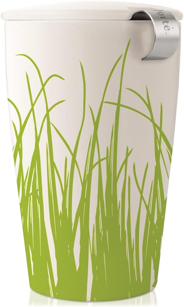 Tea Forte Kati Cup Spring Grass Ceramic Tea Infuser