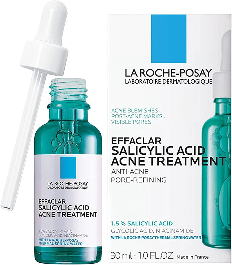 La Roche-Posay Effaclar ácido salicílico tratamiento con acné 1 oz