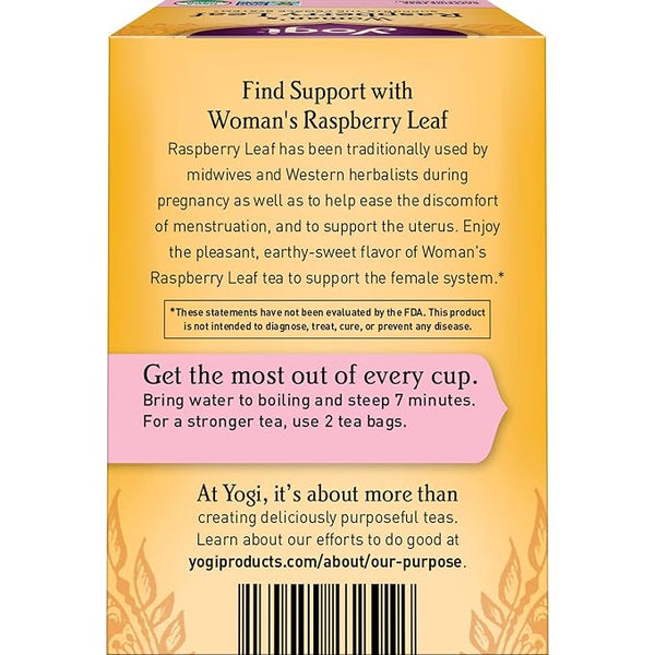 Yogi Tea Raspberry Leaf 16 Tea Bags