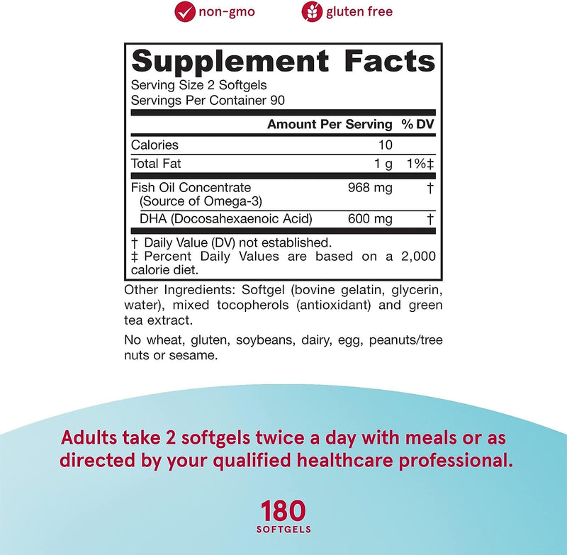 Jarrow Fórmulas Max Dha Softgels