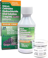 Taro Children's Cetirizine Oral Solution Syrup Grape 4oz