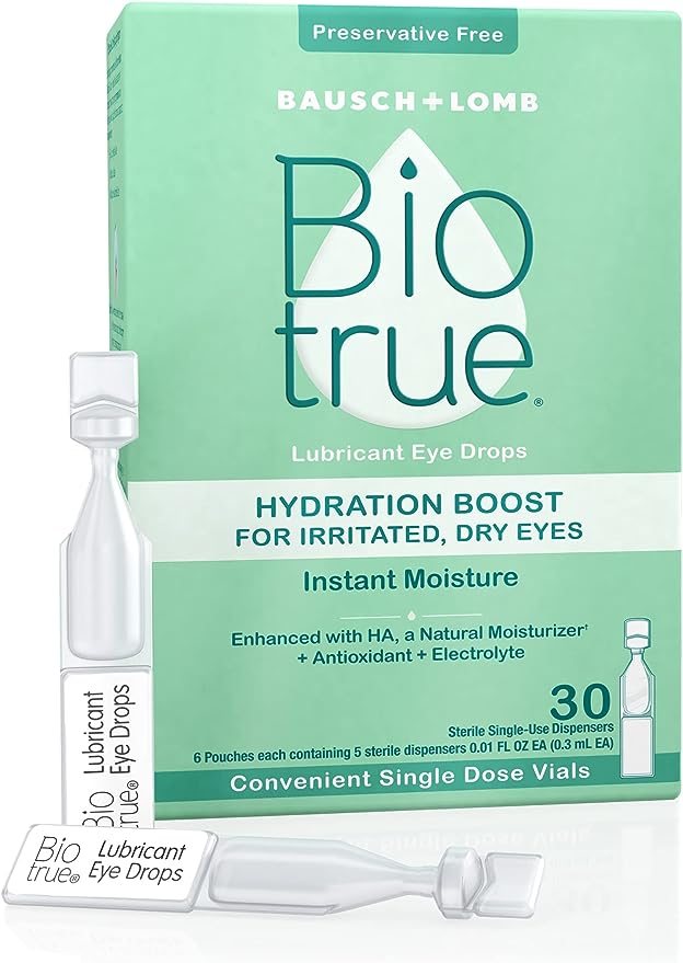 Bausch & Lomb Bio True Hydrating Boost Vialsx30