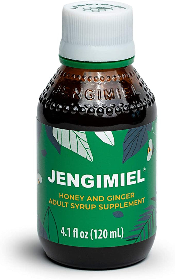 Jengimiel Honey & Ginger Adult Syrup 4.1Oz