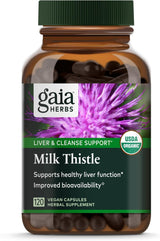 Gaia Herbs Milk Thistle Seed 60 Vegan Capsules