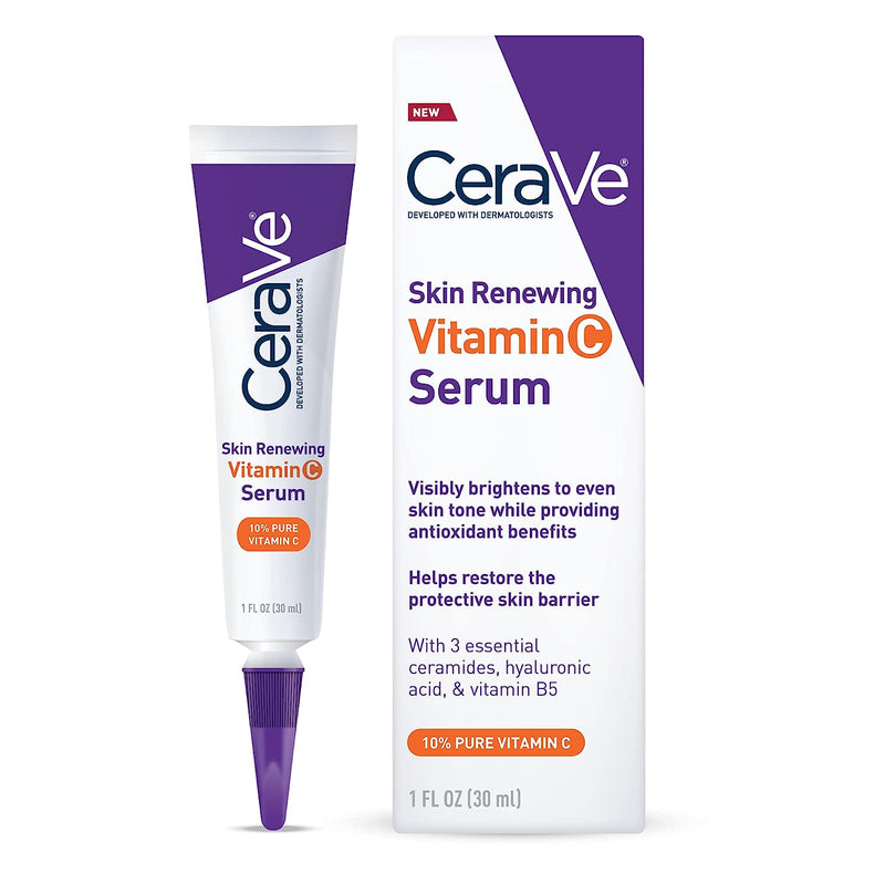 Sero de vitamina C que renovación de piel Cerave 1 oz