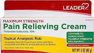 Leader Maximum Strength Pain Relieving Cream 3oz
