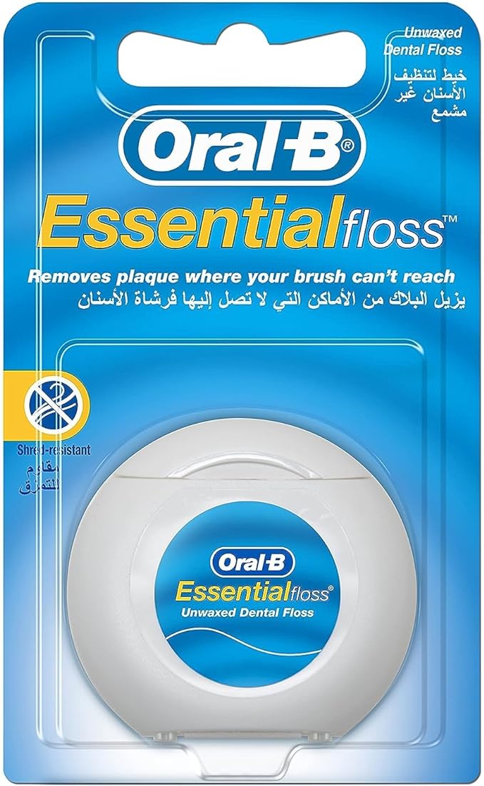 Oral-B esencial hilo dental unhaxed 50m