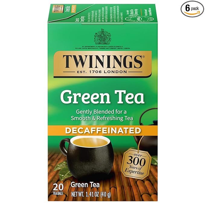 Twinings té verde descafeinado 20 bolsas de té