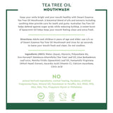 Desert Essence Tea Tree Oil Mouthwash Spearmint 16 Oz