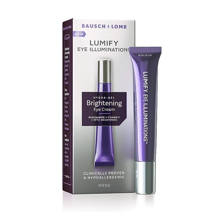 Crema de ojos ligero de bausch y lomb lumify hidra-gel 0.5 oz