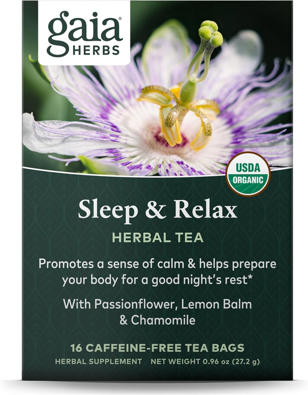 Gaia Herbs Sleep & Relax Tea