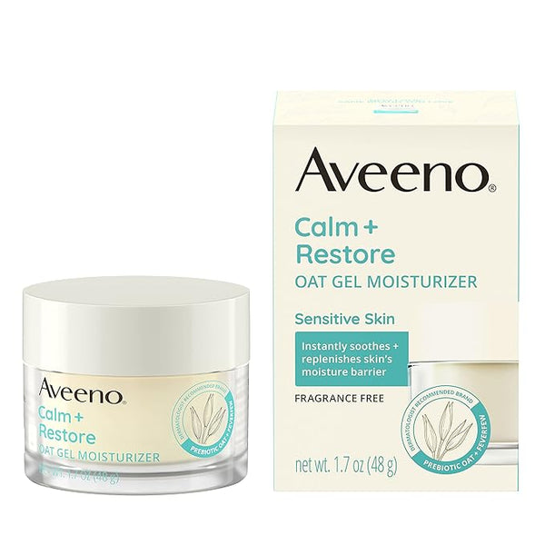 Aveeno Calm + Restaurar avena Gel humedad 1.7oz