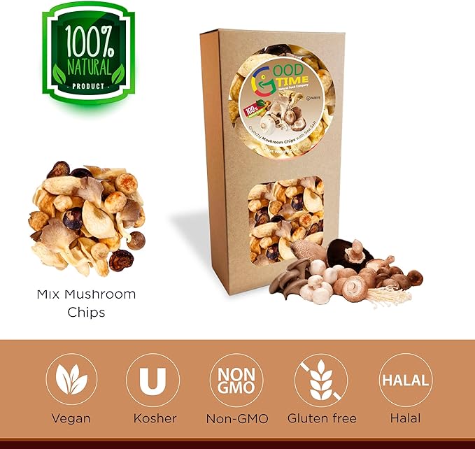 Good Time Crunchy Mixed Mushrooms 5oz