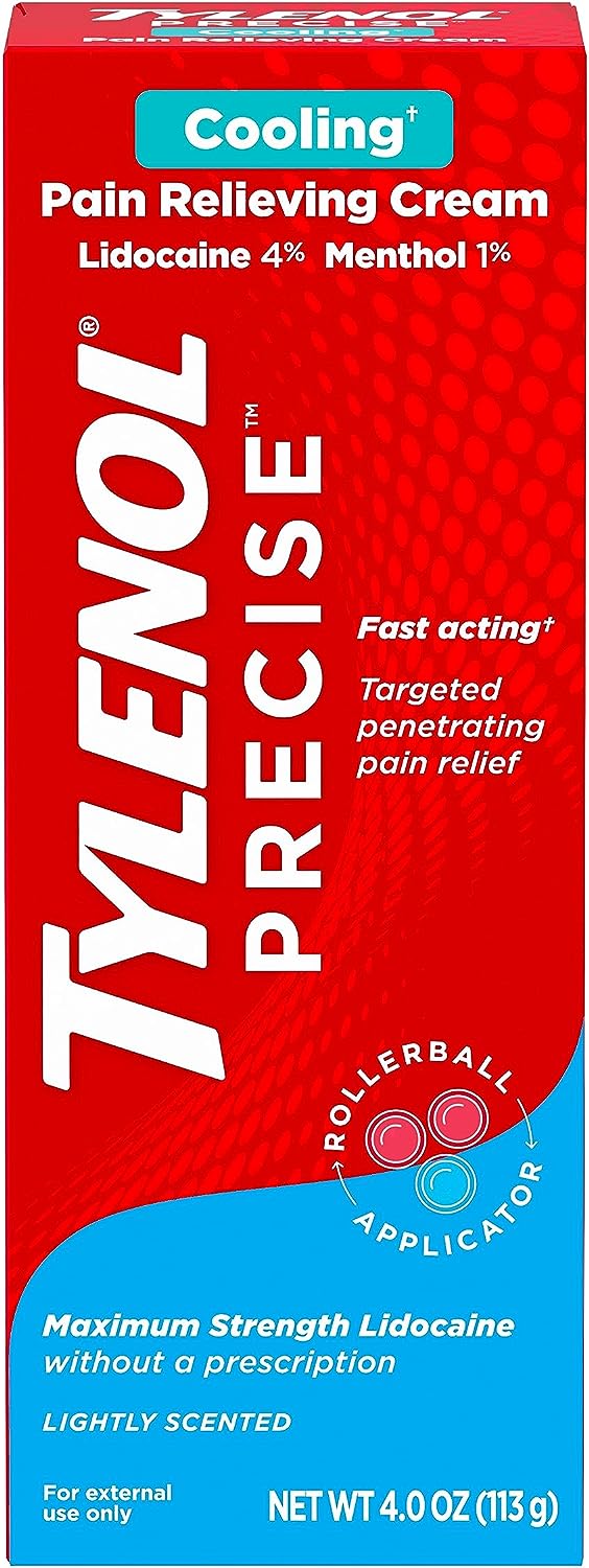 Tylenol Precise Pain Relief Cream Cool 4.0Oz