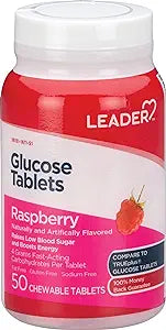 Leader Glucose Raspberry Tablets 50ct – Locatel Health & Wellness ...