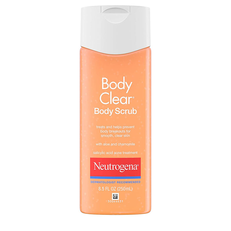 Cuerpo neutrogena Cuerpo transparente Scrub 8.5 oz