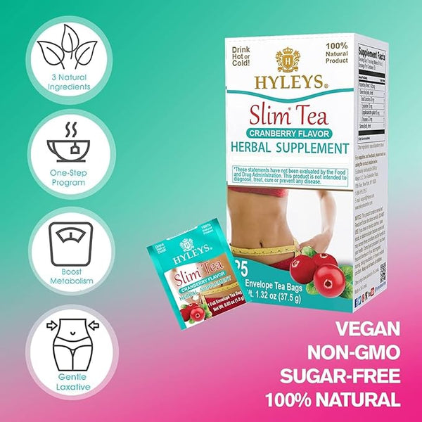 Hyleys Slim Tea Tea Fabor Té 25ct