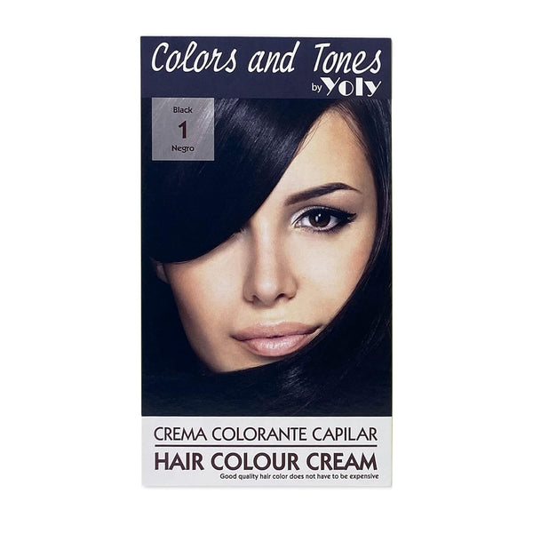 Crema de color de cabello yoly negro 1