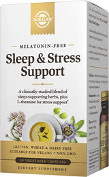 Solgar Sleep & Stress Support, 30 Vegetable Capsules
