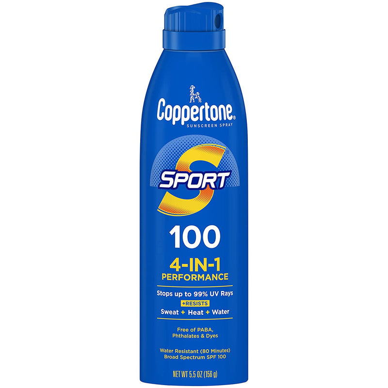 Coppertone Sport SPF100 4in1 rendimiento 5.5 oz