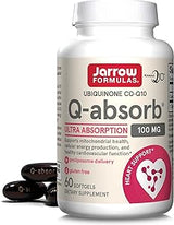 Jarrow Formulas Q-absorb Co-Q10 100 mg 60 Softgels