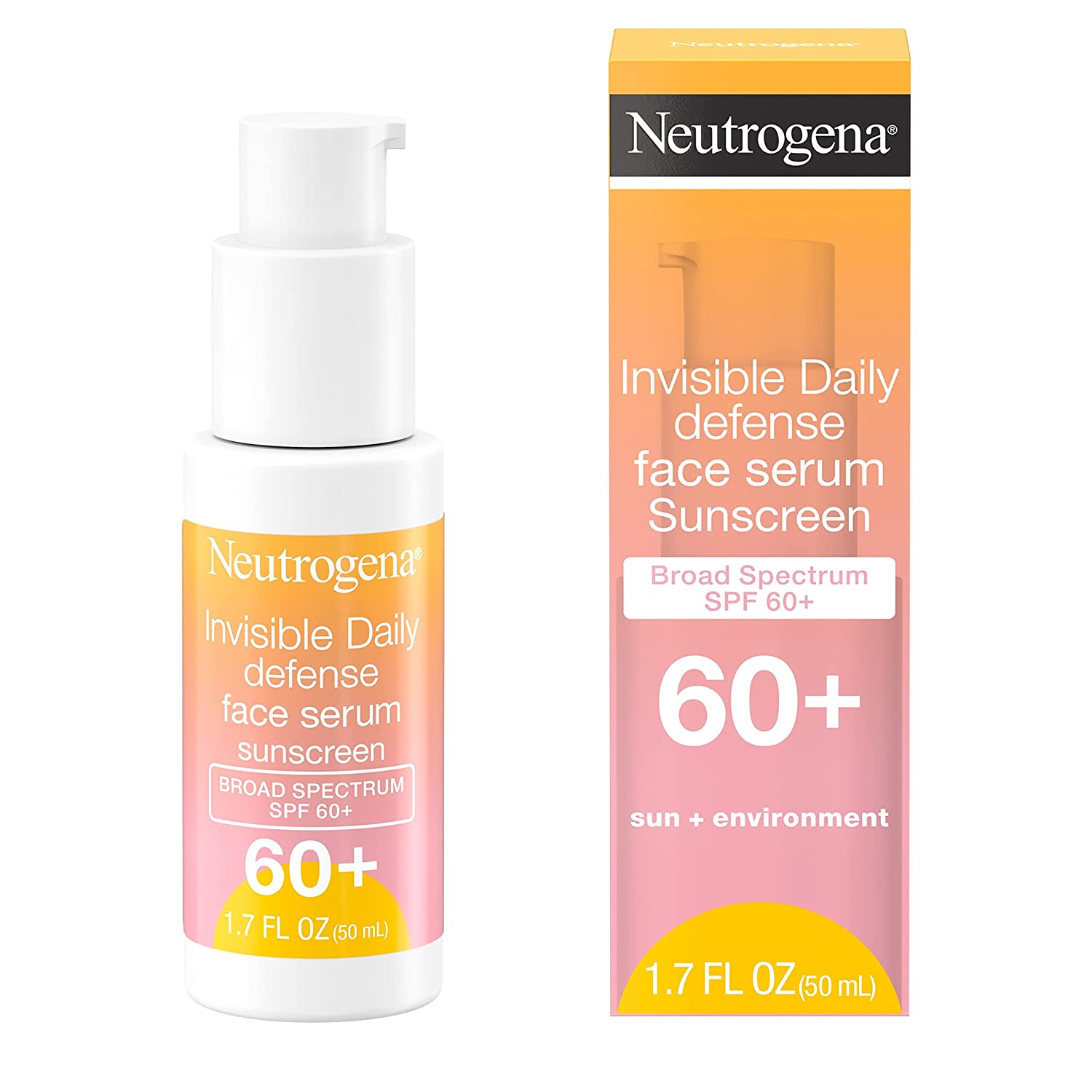 NEUTROGENA INVISIBLE DAILY FACE SERUM SPF 60+ 1.7 Oz – Locatel Health ...