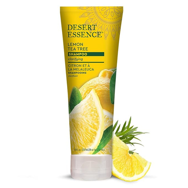 Desert Essence Lemon Tea Tree Shampoo 8Oz