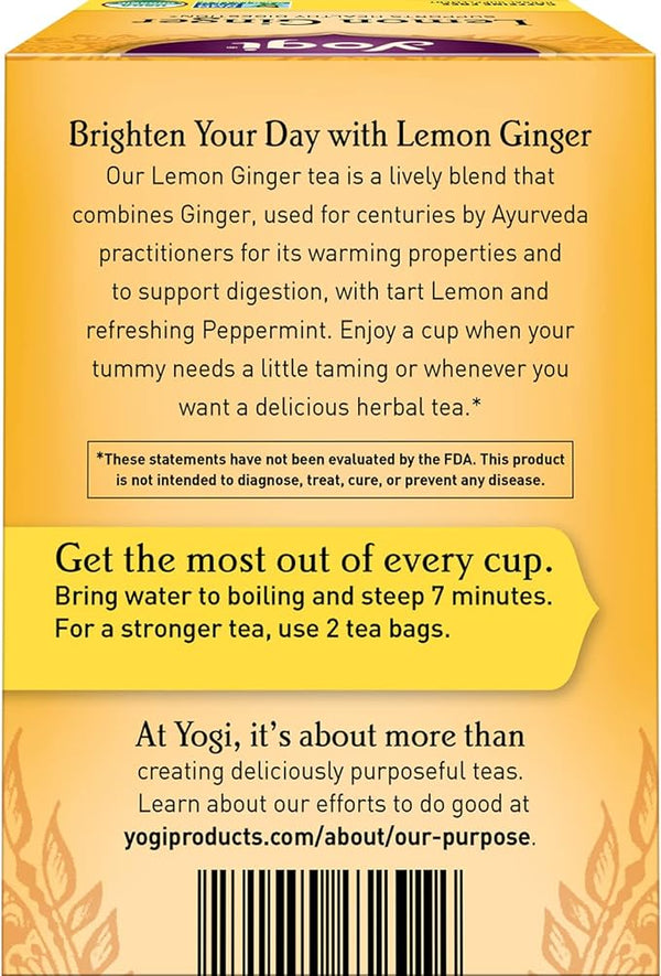 Yogi Ginger Tea Bags 16ct