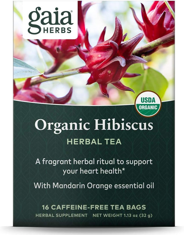 Gaia Herbs Organic Hibiscus Tea