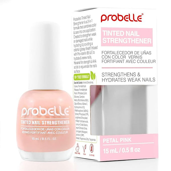 Probelle Tinted Nail Stregthener Pink 5Oz