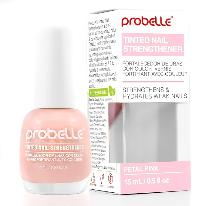 Probelle Tinted Nail Streghener rosa 5 oz