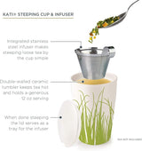 Tea Forte Kati Cup Spring Grass Ceramic Tea Infuser