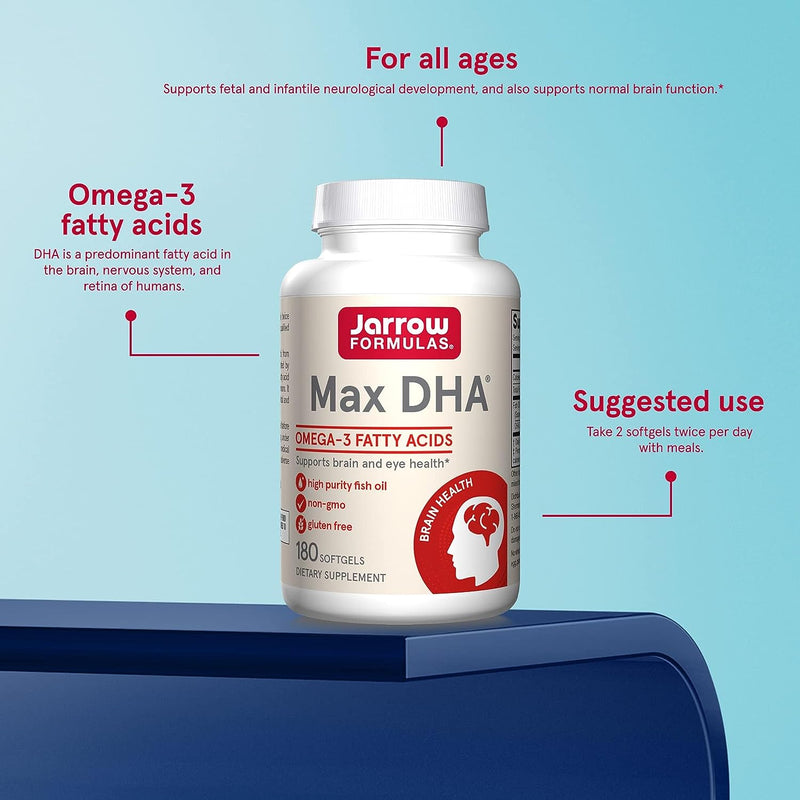 Jarrow Fórmulas Max Dha Softgels