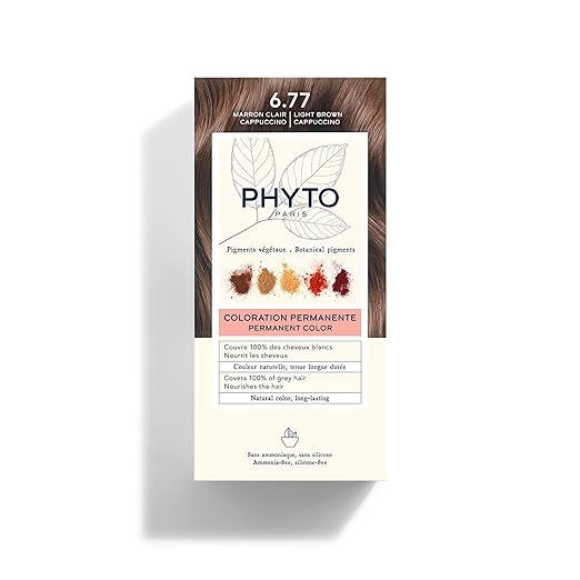 Phyto Color Permanent Light Brown Cappuccino No.6.77