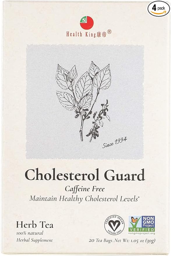 Health King Cholesterol Guard Herb Tea Bolsas 20ct