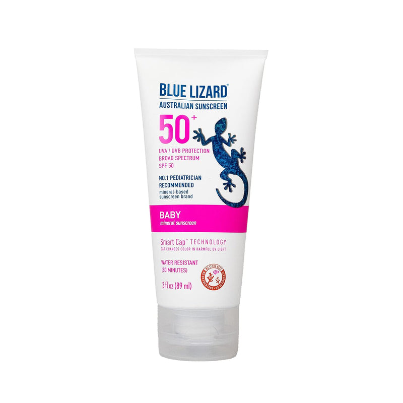 Blue Lizard Baby Mineral Sunscreen with Zinc Oxide SPF 50+ 3oz