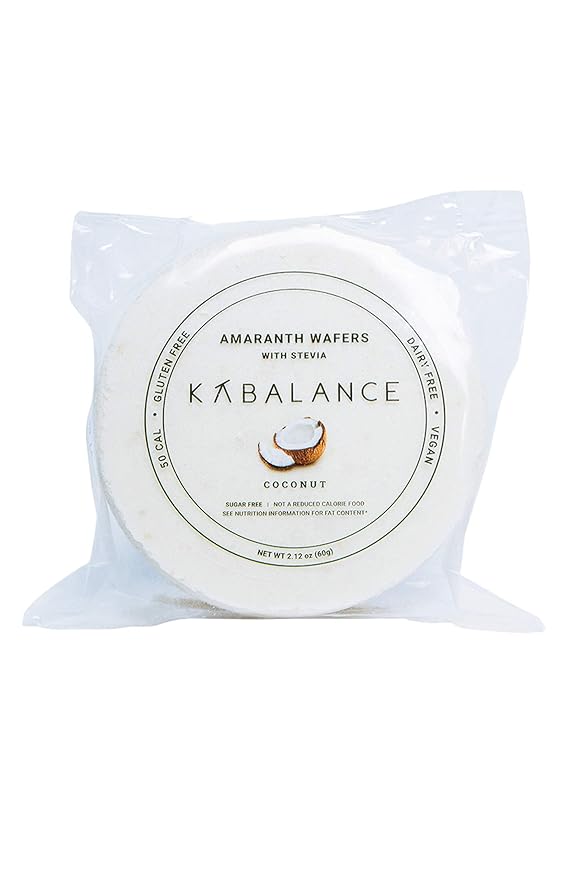 Kabalance Coconut Amaranth Wafers