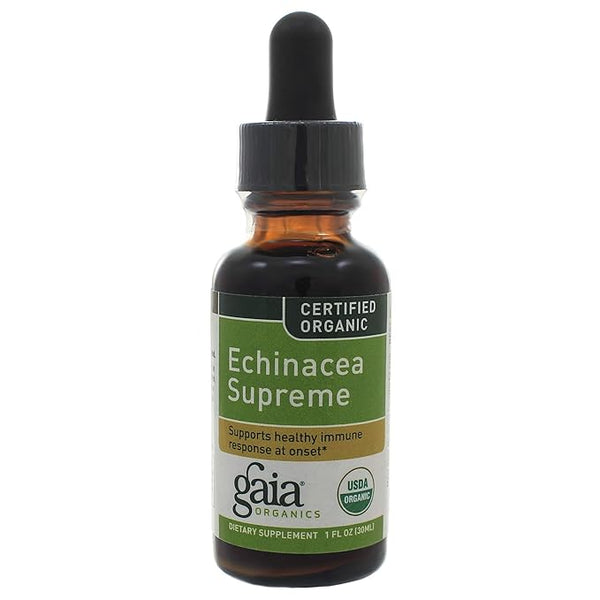 Gaia Herbs Organics Echinacea Supreme 1 Fl Oz