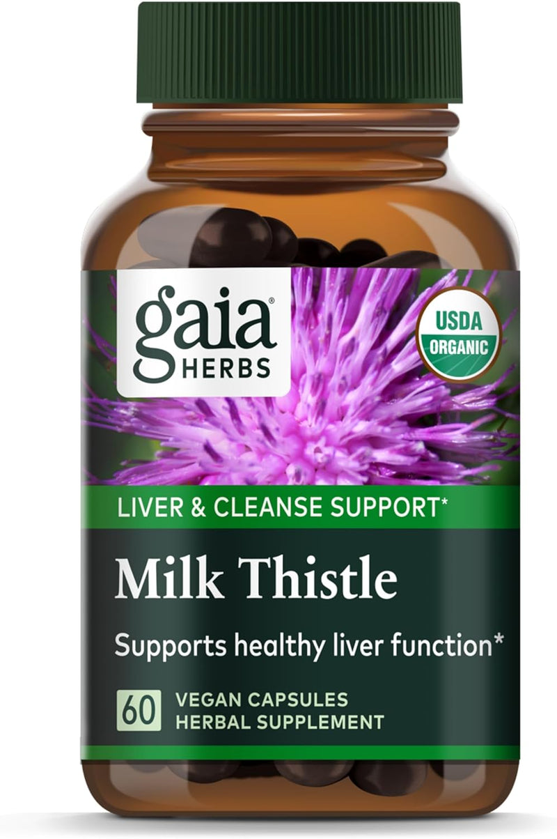 Gaia Herbs Milk Thistle Seed 60 Vegan Capsules