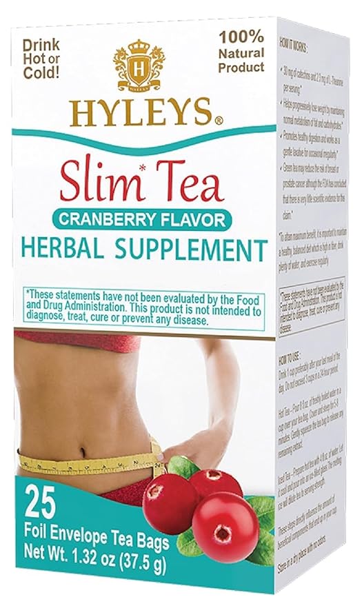 Hyleys Slim Tea Tea Fabor Té 25ct