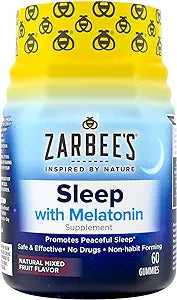 Zarbee's Sleep W/Melatonin Fruit Gummies 60ct