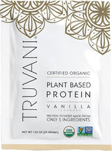 Truvani Plant Based Protein Vanilla 1.02Oz