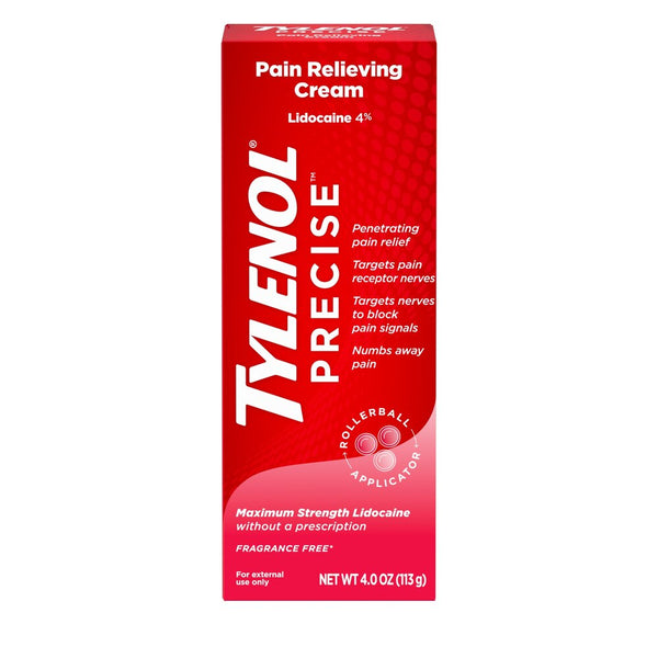 Tylenol Precise Pain Reliever Cream 4.0Oz