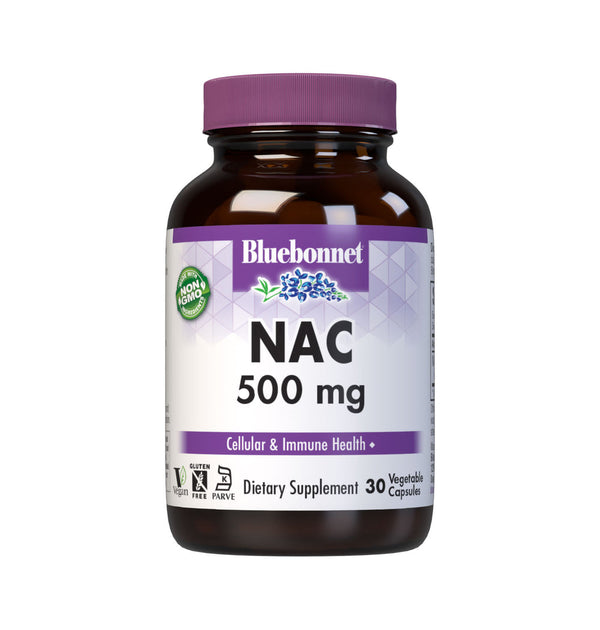 Bluebonnet NAC 500Mg Capsules 30ct