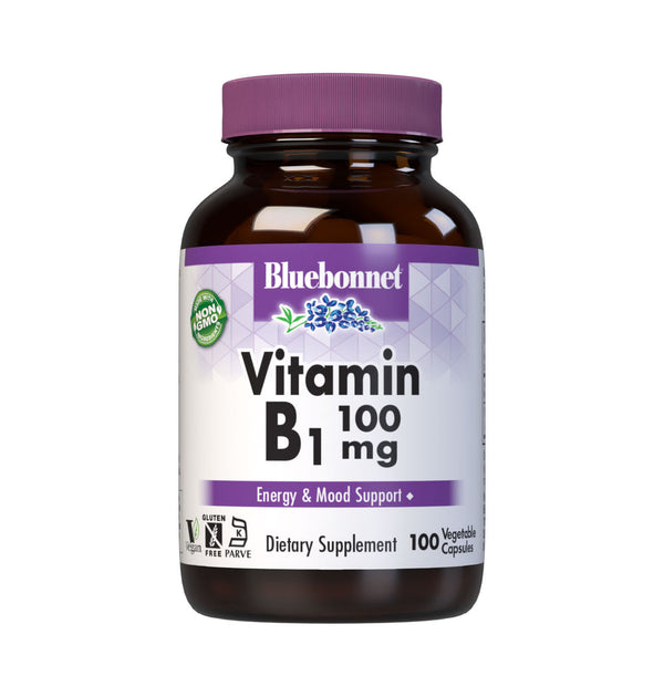 Bluebonnet Vitamin B1 100Mg Capsules 100ct
