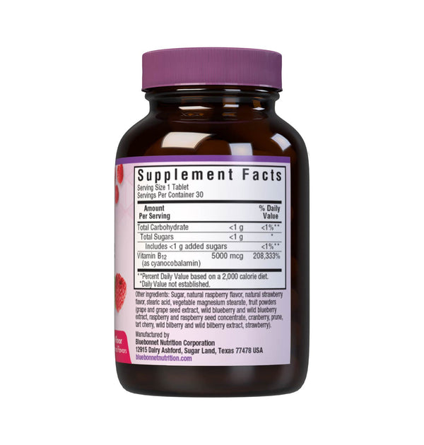 Bluebonnet Vitamin B12 5000mcg Chewable Tablets 30ct